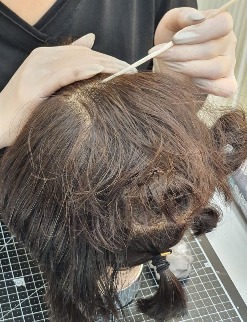 강북 종로 두피문신 학원, SMP 디테일은 가르마부터 시작됩니다! - 두피문신 교육 및 전문가 양성 | 로라도트 SMP 아카데미 SMP 가르마 연습